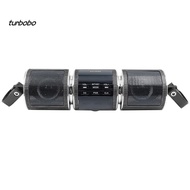 turbobo Waterproof Motorcycle MP3 Bluetooth-compatible FM Radio Stereo Speaker Audio Music Player