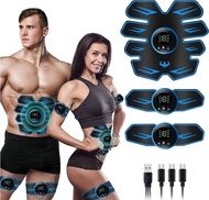 ABS Fitness Electric Muscle Toner Stimulator Abdominal Trainer EMS Belt