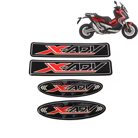 Motorcycle X ADV For HONDA XADV 750 X-adv X-ADV 750 3D Logo Side Panel Stickers Tank Pad Fuel Protec