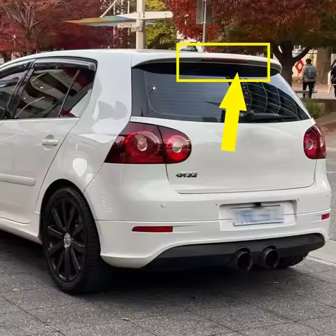 1pc OEM# 1K6945097F For VW Golf 5 V GTI R32 2005 2006 2007 2008 2009 Rear High Mount Third Brake Lig