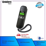 Uniden AS7103 Black Slimline Caller ID Corded Phone
