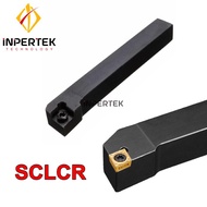 SCLCR 1212 09 Holder Bubut Insert CCMT 09 Pahat Gagang Bubut Kanan Luar