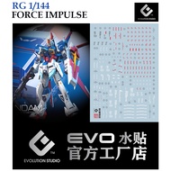 [EVO] E-RG33  RG 1/144  FORCE IMPULSE WATER DECAL FLUORESCENT