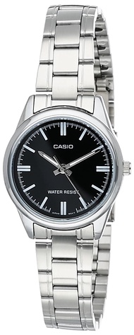 Casio Women's LTP-V005D-1AV Stainless Steel Analog Watch