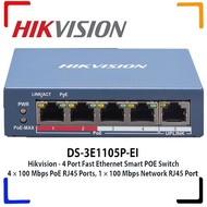 POE MANAGEMENT DS-3E1105P-EI Switch 4 port POE + 1 port UPLINK