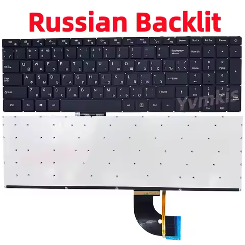 US/Russian Backlit Keyboard For ZX-350-6 YX-5021 W20190509 JL-0042-A Pride k4387 X-350-6