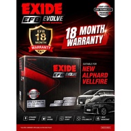 (Installation Provided) EXIDE EVOLVE EFB DIN74 | CAR BATTERY BATERI KERATA