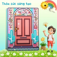 Wednesday happyfunny doll's rainbow house