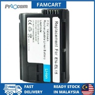 Proocam Nikon EN-EL15 battery Nikon D7100, D600, D800, D800E