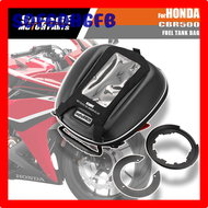 HSGV กระเป๋าถังน้ำมันกระเป๋าเดินทางกันน้ำสำหรับ HONDA CBR500R CB125R CB500X CB500F CB400X CB400F Tanklock ถุง VFR800อุปกรณ์เสริมรถจักรยานยนต์ FDGDF