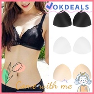 OKDEAL 1 Pair Triangle Bra Pad Woman Removable Breast Enhancer Chest Push Up Pads