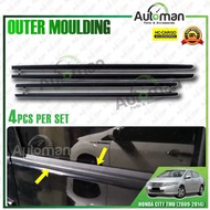 Honda City 2009 - 2014 Door Glass Outer Moulding Getah Luar Cermin