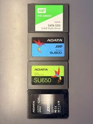 固態硬碟 SSD WD  240GB SSD、ADATA SU800、SU650、SP900