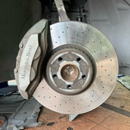 CALIPER MERC AMG C43 E300 GLC300 4POT BRAKE PAD OEM