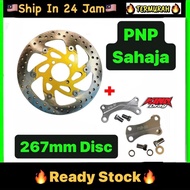 Disc Brake Plate 267mm LC135 Y15ZR Y16 Y15 SRL115Fi SRL110 SRL115ZR SRL115 FI Disc Bracket CALIPER P