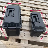 Plastic Ammo Box Tactical Storage Bulk Storage Military Ammo Portable Style Outdoor Travel Cross-Bor