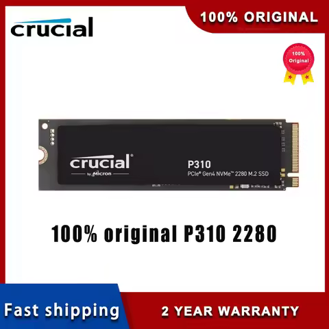 Crucial P310 M.2 2280 1TB 2TB SSD PCIe Gen4 3D NAND NVMe Hard Disk 2TB Internal Solid State Drive fo