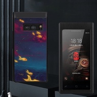 For Samsung  W2019 Folding Screen Mobile Phone Protective Cover W2019 Simple and Stylish Personality