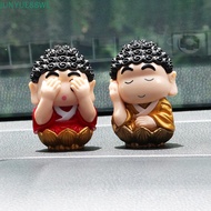 JUNYUE88WL 4PCS/Set Crayon Shin-Chan Figure, Cos Sakyamuni Don't Listen Say Look Shinnosuke Nohara F