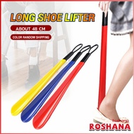 Professional long Shoe Lifter 48cm Shoe Horns Plastic Shoe Horn Spoon Shape Shoe horn