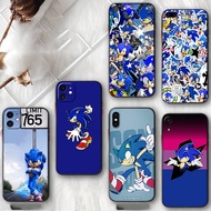 for Xiaomi Redmi Note 12R 12S 12 13 Pro Plus DA9 sonic the hedgehog Soft black phone case protective