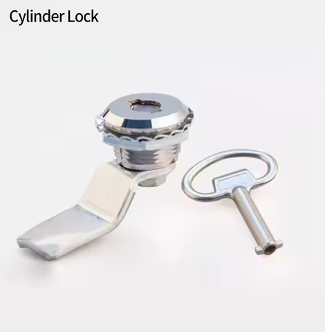 Distribution box lock cylinder lock MS722 one character circular flat mechanical lock distribution c