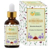 Herbs Botanica Kumkumadi Oil Pure Ayurveda Face Oil with Saffron, Serum Face Moisturizer 26 Herbs 30