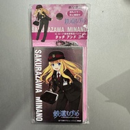 【現貨不用查詢有沒有貨】全新日版現貨 SUICA 八達通 塑膠製卡套 【鐵道娘 SAKURAZAWA MINANO 桜沢みなの 鉄道むすめ 秩父鉄道 CHICHIBU RAILWAY】※秩父鉄道株式會