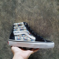 2hand (Size 38) Giày sneaker Vansepol họa tiết WOLF