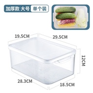 ST/💥Lou Qu Transparent Sealed Refrigerator Storage Box Drawer Kitchen Egg Food Crisper Large Capacity WQMV