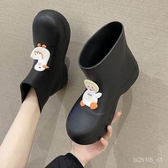 XY！Women's Rain Boots Summer Fashion Outdoor Adult Rubber Shoes Kitchen Anti-Slip Rain Shoes New Rubber Boots Shoe Cover