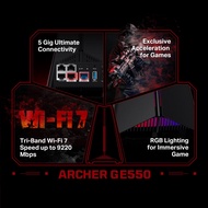 [Genuine TP-Link] Archer GE550 Gaming Router WiFi 7 BE9300 Tri-Band – High Speed WiFi, 2.5Gbps Port,