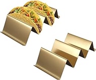 2-Piece Taco Stainless Steel Shelf Set with Bracket and Tray Style Tortillas Burritos Family Gatheri
