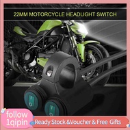1qipin.my Motorcycle Fog Lights Horn Dual Control Button(A)