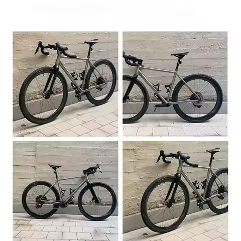 titanium gravel frame gravel 50 road mountain bike rack, bike