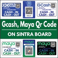 Gcash Qr Code Signs For Businesses and Stores, Load Centers and Other Services