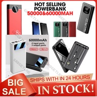 Powerbank 50000mah 60000mah  Fast Charger Powerbank Type-C Power bank Qc3.0 Mobile Power Charger Bat