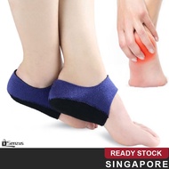 Breathable Pain Relief Gel Heel Cushion / Soft Shock Absorption Foot Care Pad / Plantar Fasciitis He
