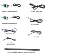 TPA3255 2x300W Bluetooth power amplifier board BDM9  BT5.0 stereo high power adjustable tweeter PC