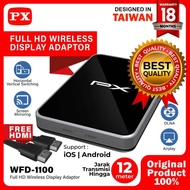 Wireless HDMI Receiver Audio Video Display Mirroring PX WFD-1100