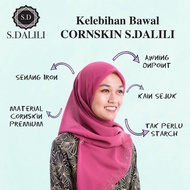 Tudung Bawal Muslimah Bawal Corn Skin Tudung