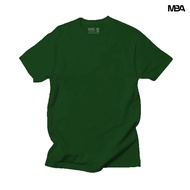 Kaos Polos Pria Lengan Pendek MBA Bahan Cotton Combed Adem Ukuran Lengkap S-XXXL Distro Keren
