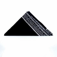 Iket Kepala Kain Udeng Jawa Tengah Hitam Kombinasi Batik Murah