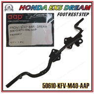 HONDA EX5 DREAM - 100% Original AAP Foot Rest Step Bar / Foot Rest Stand - [50610-KFV-M40-AAP]