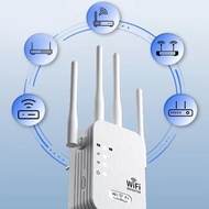 WiFi amplifier - Dual band WiFi Repeater supports 2.4GHz and 5GHz