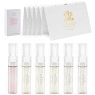 Creed Vial Variety Bundle: Women's Fragrances Sample Set - Aventus for Her, Love In White, Wind Flow