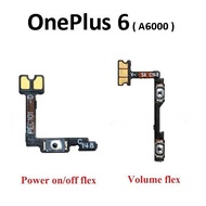 OnePlus 6/oneplus6 power on off volume up down switch flex cable ribbon for repair one plus 6 / 1 6 (A6000)