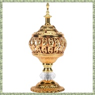 (DXCP) Incense Burner Incense Bakhoor Charcoal Incense Burner Metal Arab Censer Desktop Decor for In