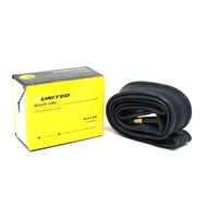 United Tube 16 x 1-3/8 16 - 349 AV Folding Bike Inner Tube with Large Valve