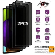 1-2Pcs Tempered Glass Film For Oppo A97 A96 A95 A94 5G 4G Anti Spy Privacy Black Edge Screen Protect